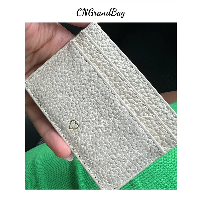 Free Custom Initial Genuine Cow Leather Card Holder Men Slim Wallet Business Bank Cardholder Women Credit Card Drop Shipping