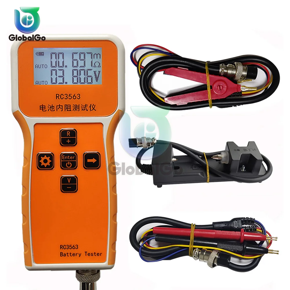 

High-end Probe RC3563 High-precision Internal Resistance Tester AC Lithium Lead-acid Battery Tester UPS Tester