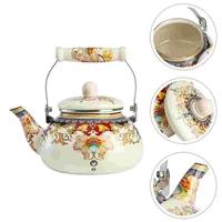 kettle tea teapot steel coffee stainless enamel water pot whistling stovetopteakettle ceramic vintage hot china decorative
