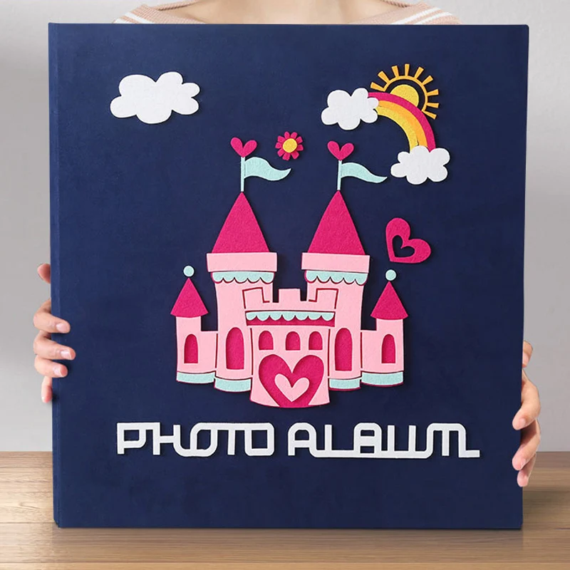 

5 Inch 6 Inch 600 Sheets Photo Album Large Capacity Wedding Photo Album Family Kids Photocard Albums Baby Growth Memory Book