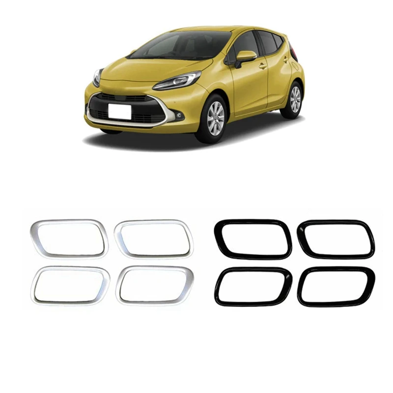 

Автомобильная внутренняя дверная ручка чаши декоративная рамка дверная ручка защитный чехол для Toyota AQUA MXP 2021