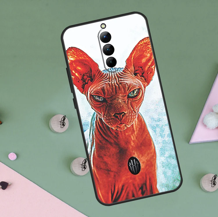 Чехол Sphynx Sphinx Cat для Red Magic 8 9 10 Pro Plus 6 6S 7S 7 5G 6R RedMagic 10S 8S 9S Cover