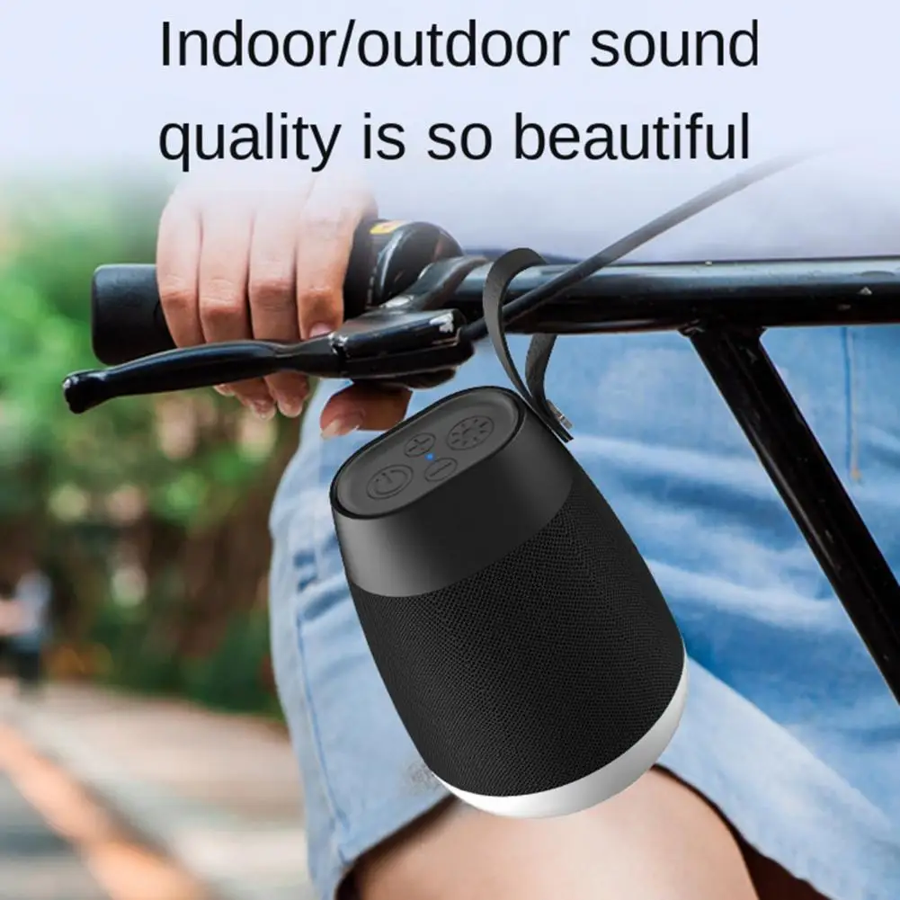 

Bluetooth-динамик совместимый практичный громкий удобный IPX4 водонепроницаемый беспроводной динамик для путешествий