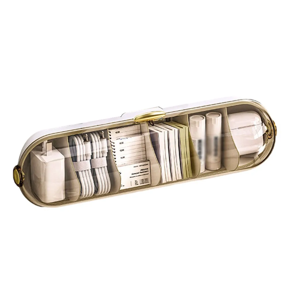 

Multifunctional Headset Data Charging Line Cable Storage Box Line Container Boxes Data Line Box Jewelry Box Office Holder