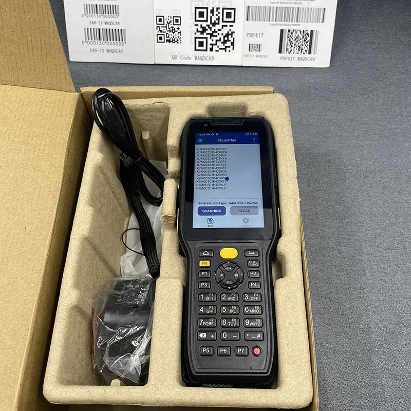

ERILLLES Cold Chain PDA Scanner Android 12 Data Collector