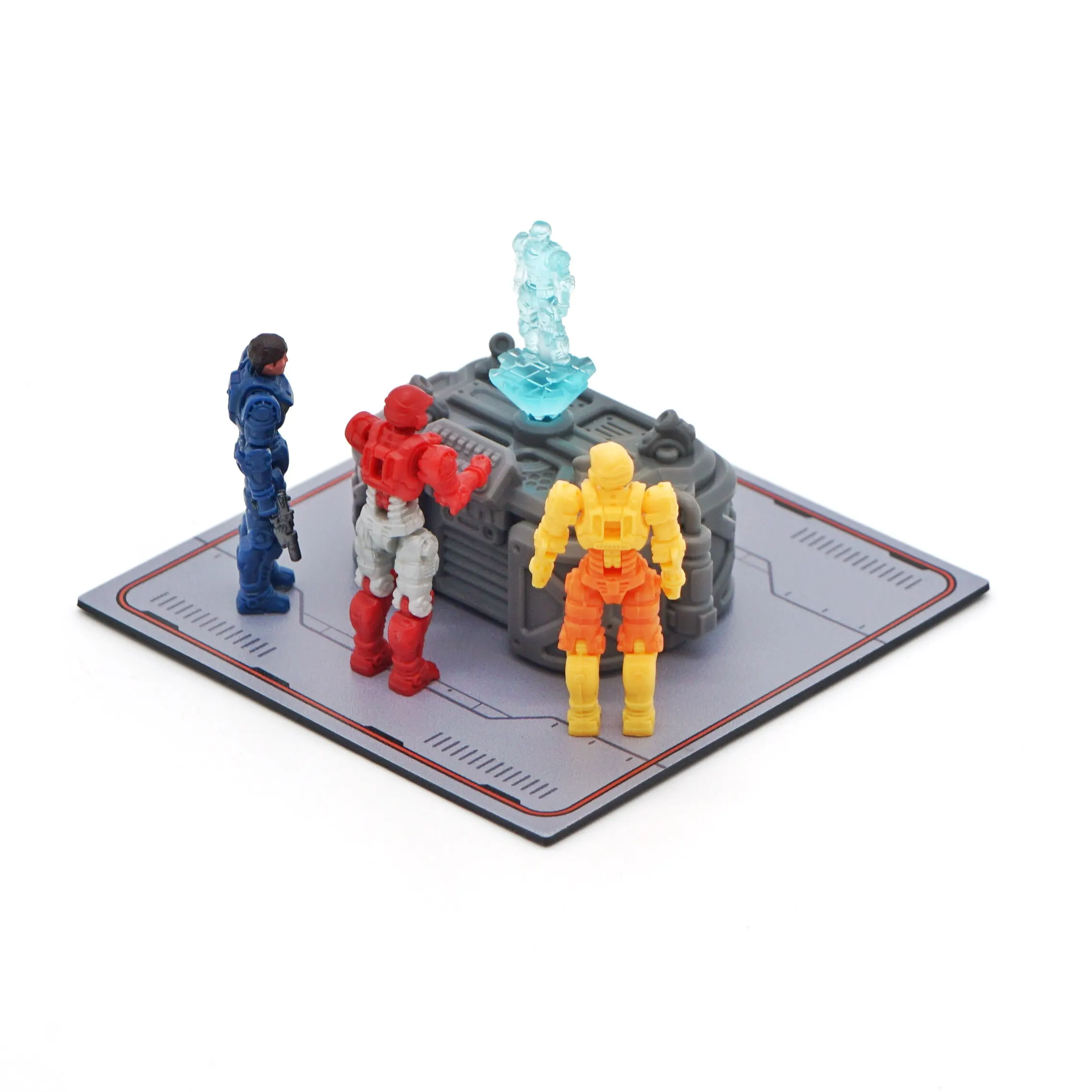 Голографический проектор Diaclone 160, аксессуар для гаража, подставка для демонстрации моделей меха, научно-фантастический декор для взрослых коллекционеров и любителей хобби (art.: 3920db676a08f) - 3920db676a08f