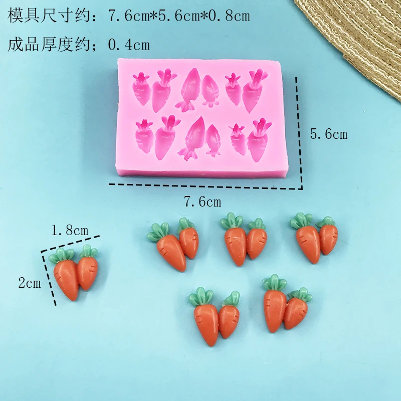 

Форма для торта МNYB силиконовая мультяшная морковка