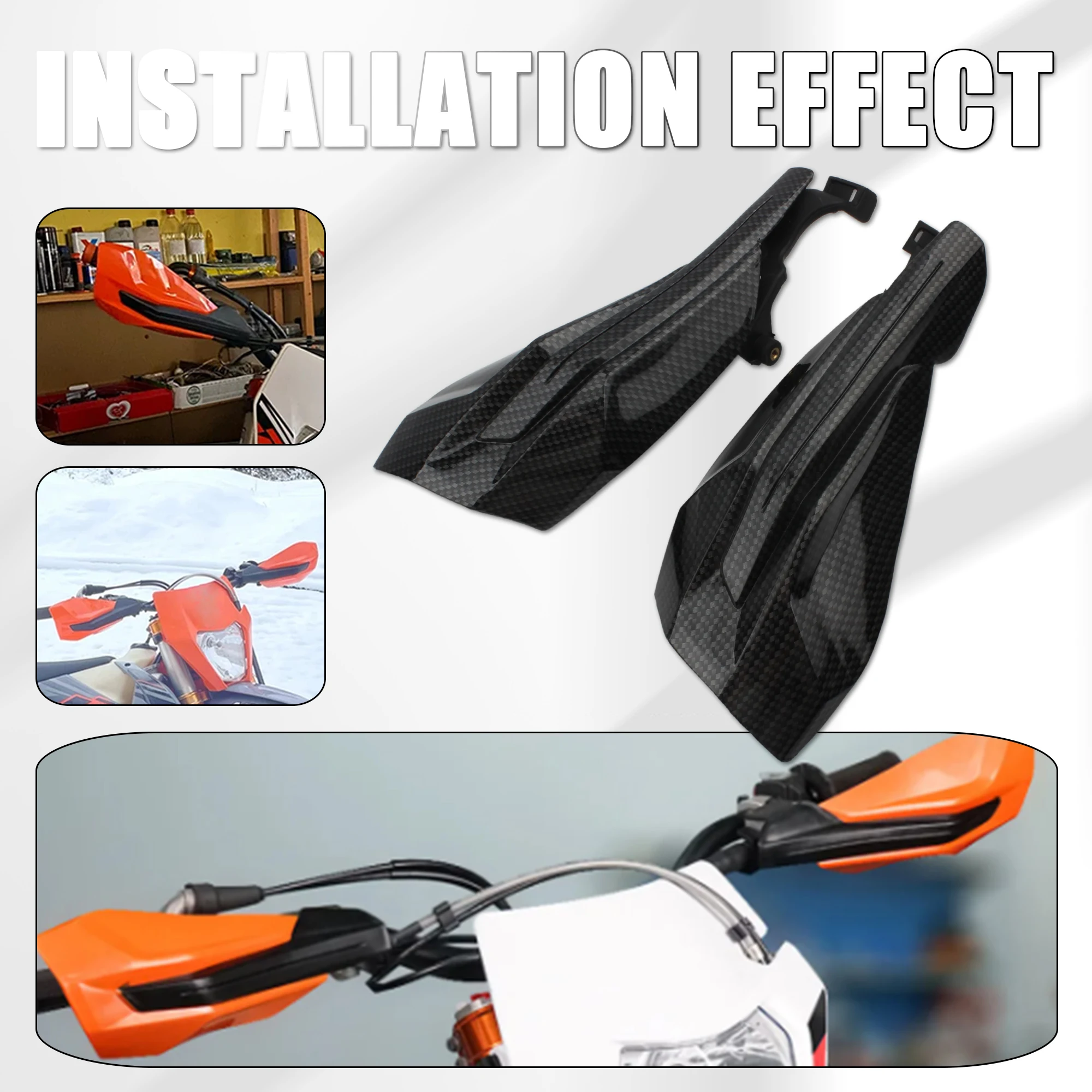 Фото Защитные чехлы для рук мотоцикла Enduro, манжеты для рук KTM EXC XC SX SXF XCW, защита для рук для грязи, мотокросса, тюнинга №1