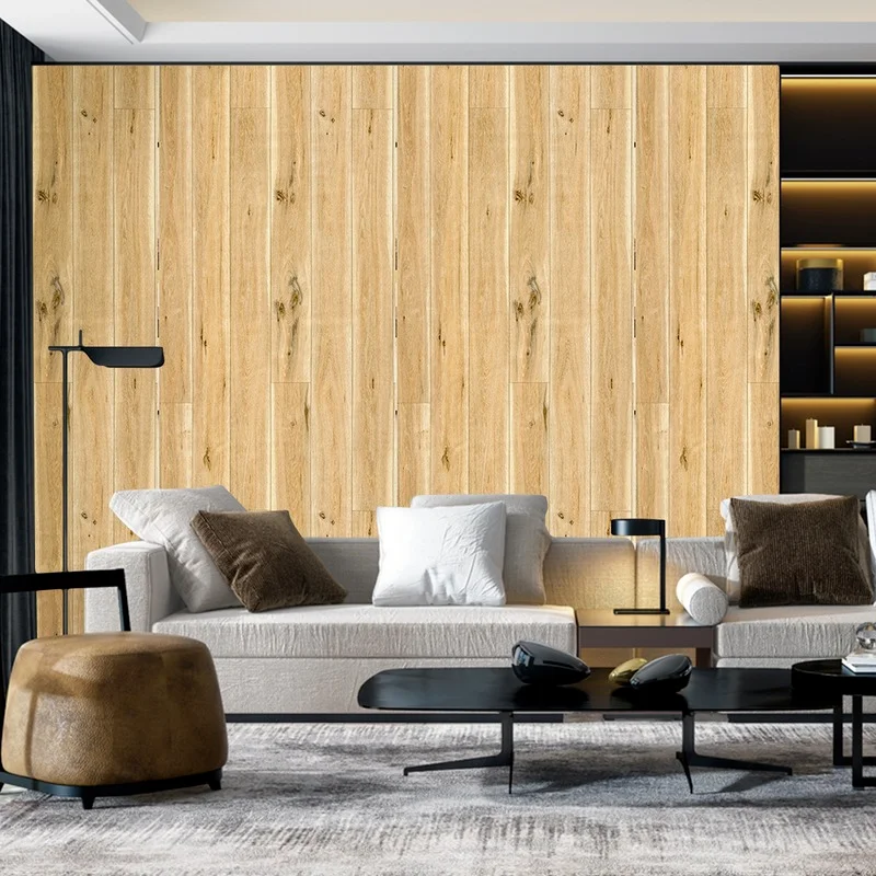 

High-grade Thickened Wood Grain Stickers Waterproof Wallpaper Self-adhesive Furniture Wardrobe Cabinet Table Top Door Sticker