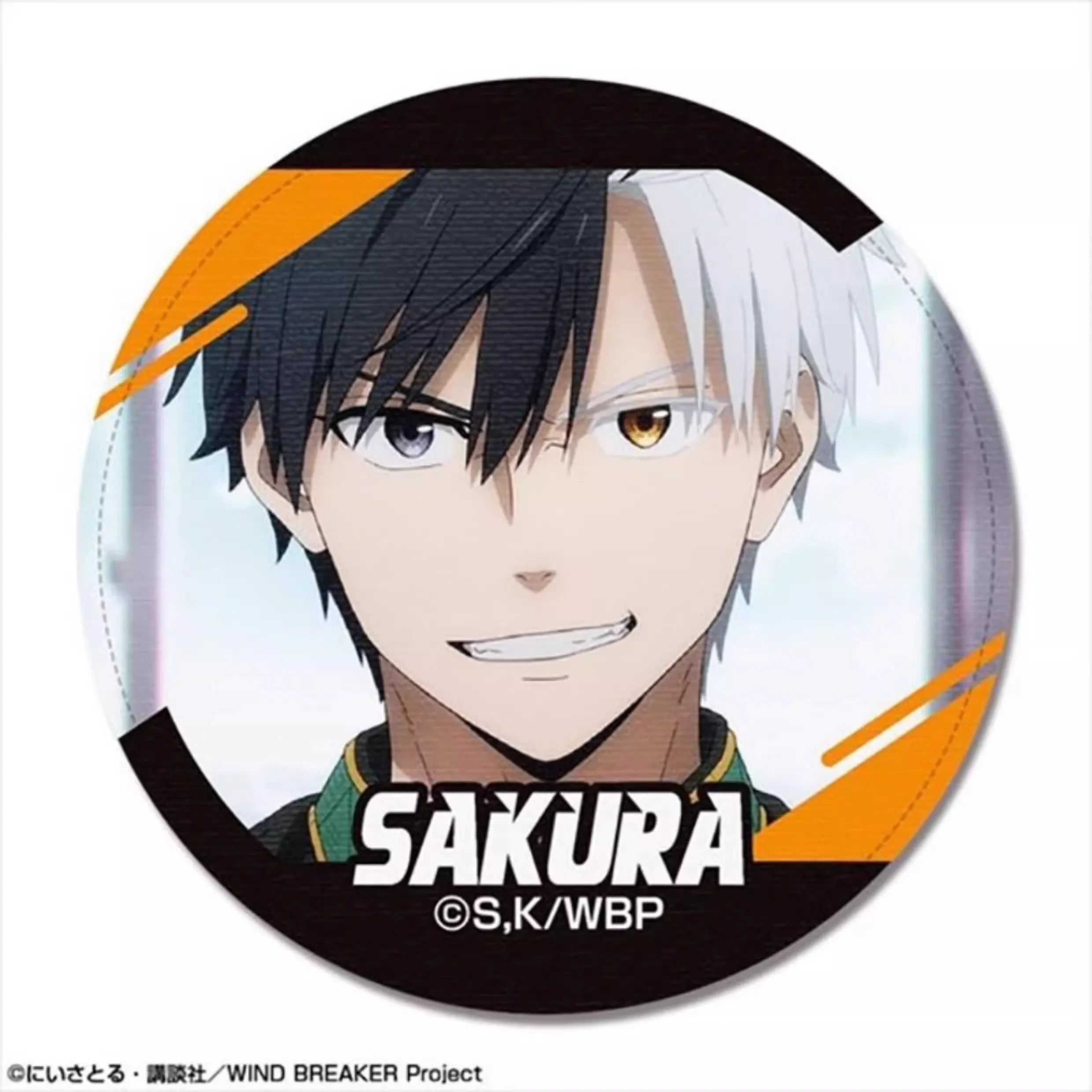 Фото 58 мм аниме штурмовик WINBRE Sakura Haruka Aoi Akio Tsubakino Tasuku косплей костюм значок булавка SPTE жесть брошь ﻿   Опора №2