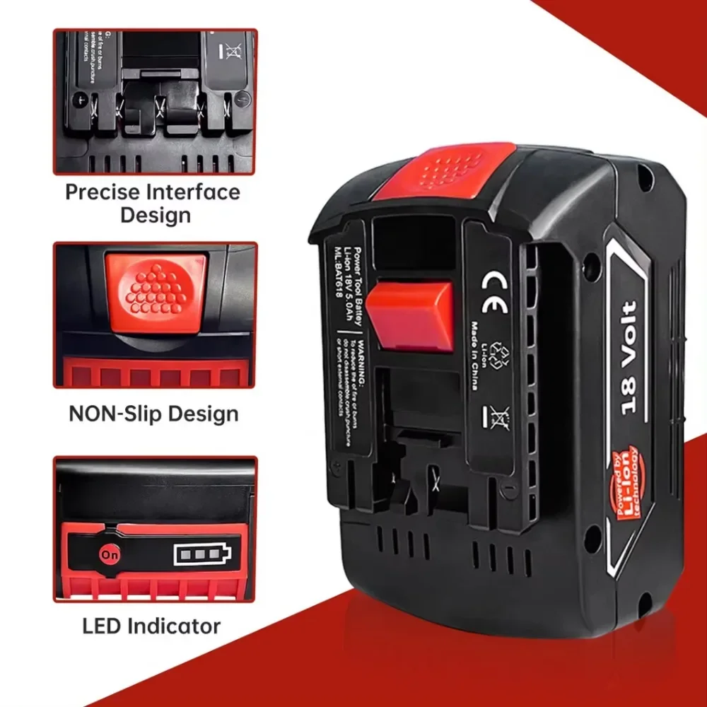 Литий-ионная батарея GBA18V для BOSCH 18 вольт 6 0 Ач