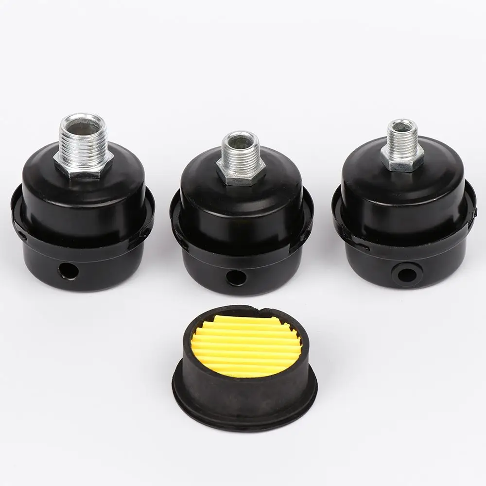 Spare Parts Metal Air Compressor Intake Filter Squelch Muffler Air Filter 1/2 '' 5/8 