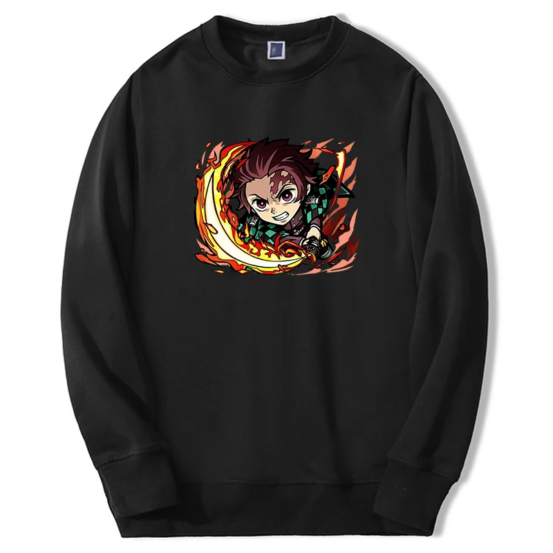 

Demon Slayer Anime Hoodies men women tanjirou manga Hot Anime graphic sweatshirt Oversize New Hoody Japan Anime Fashion Clothes