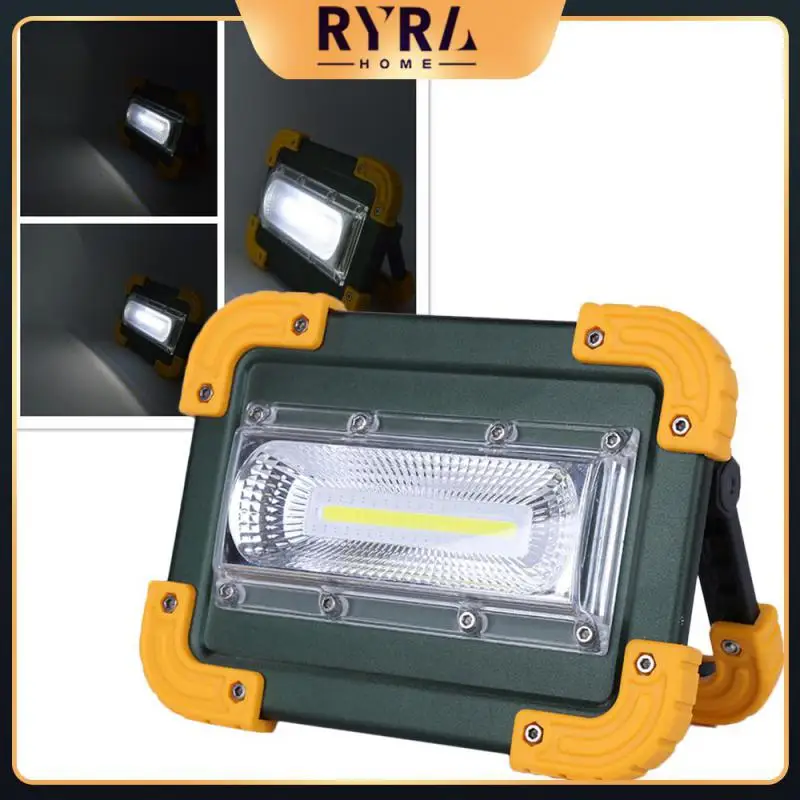 

30W COB Work Lamp LED Portable Lantern Waterproof 3-Mode Emergency Portable Spotlight Rechargeable Floodlight For Camping Light