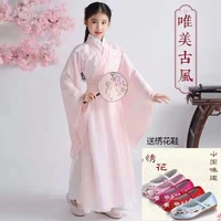 2022 traditional women flower hanfu dress ancient chinese costume beautiful dance hanfu originale princess tang dynasty robe