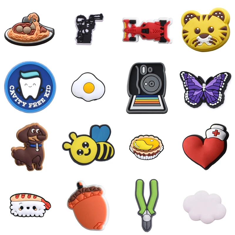 

Set Jeans Decorations for Crocs Kids Wholesale Bulk Shoe Charms Boy Packs Gifts Women Charm Para Pins Girl Men Shoes Accessories