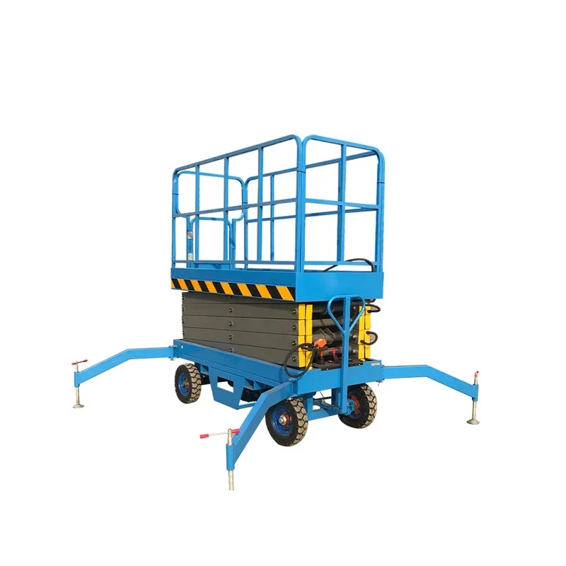 Гидравлический подъемник YG электрические леса мобильная аккумуляторная рабочая