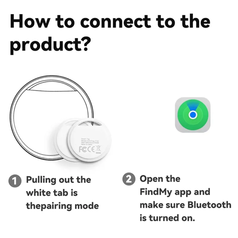 Фото Устройство слежения ABZW с защитой от потери для Find My APP Smart Tag Mesh Node T114 Металастичный трекер Nordic NRF52840 SX1262 №5