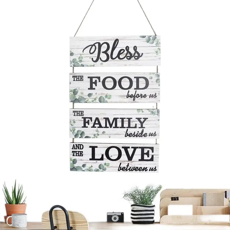 

Farmhouse Kitchen Wall Decor Wooden Wall Decor For Living Room House Ornament For Housewarming Christmas Thanksgiving For