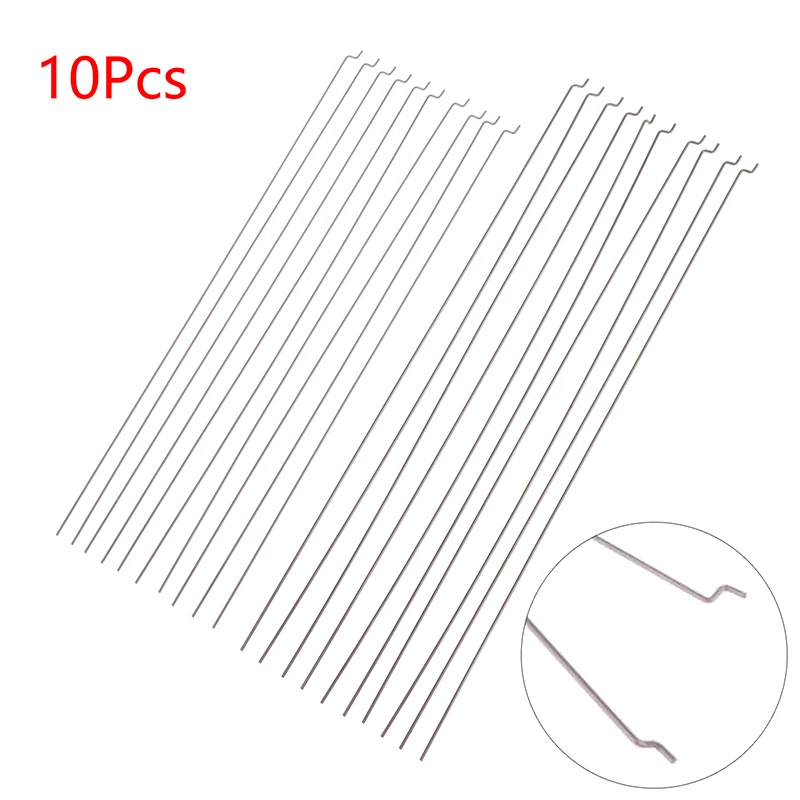 10 шт. сервопривод Z-типа диаметр 1 3 мм длина 27/31 см стальная проволока рычаг