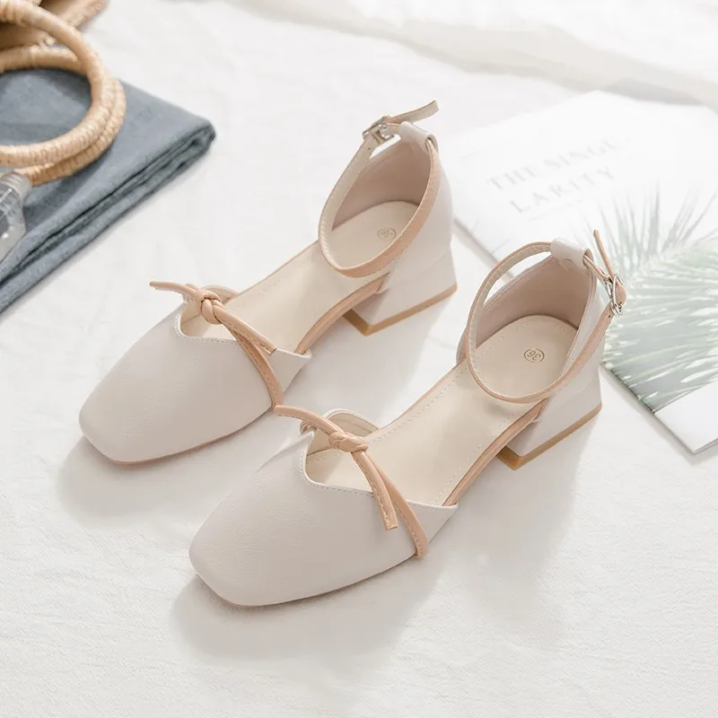 

Women Sandals 2022 Summer Fashion Luxury Casual Shoes Low Heels Baotou Hollow Wedges Comfortable Woman Sandals Sandalias Mujer