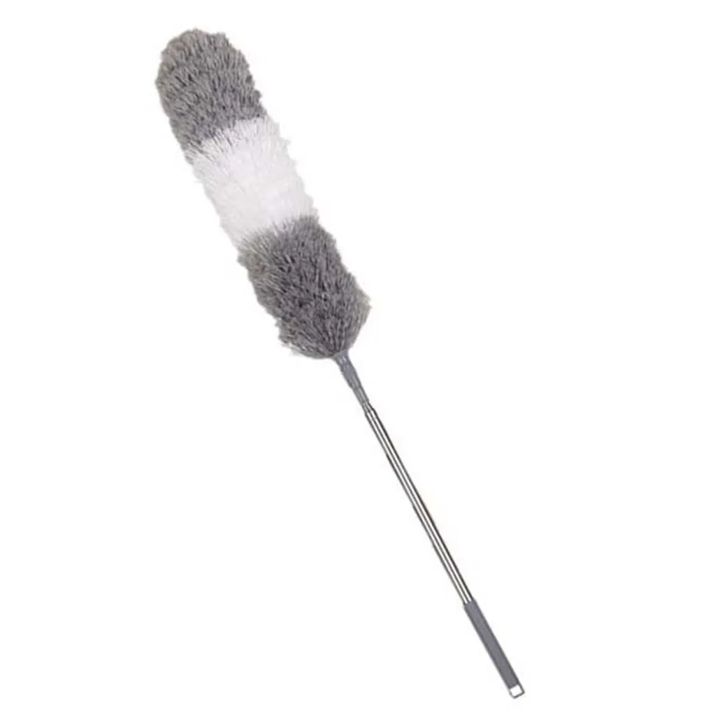 

Extendable Feather Duster Brush Microfiber Long Handle Home Dust Cleaning Tool