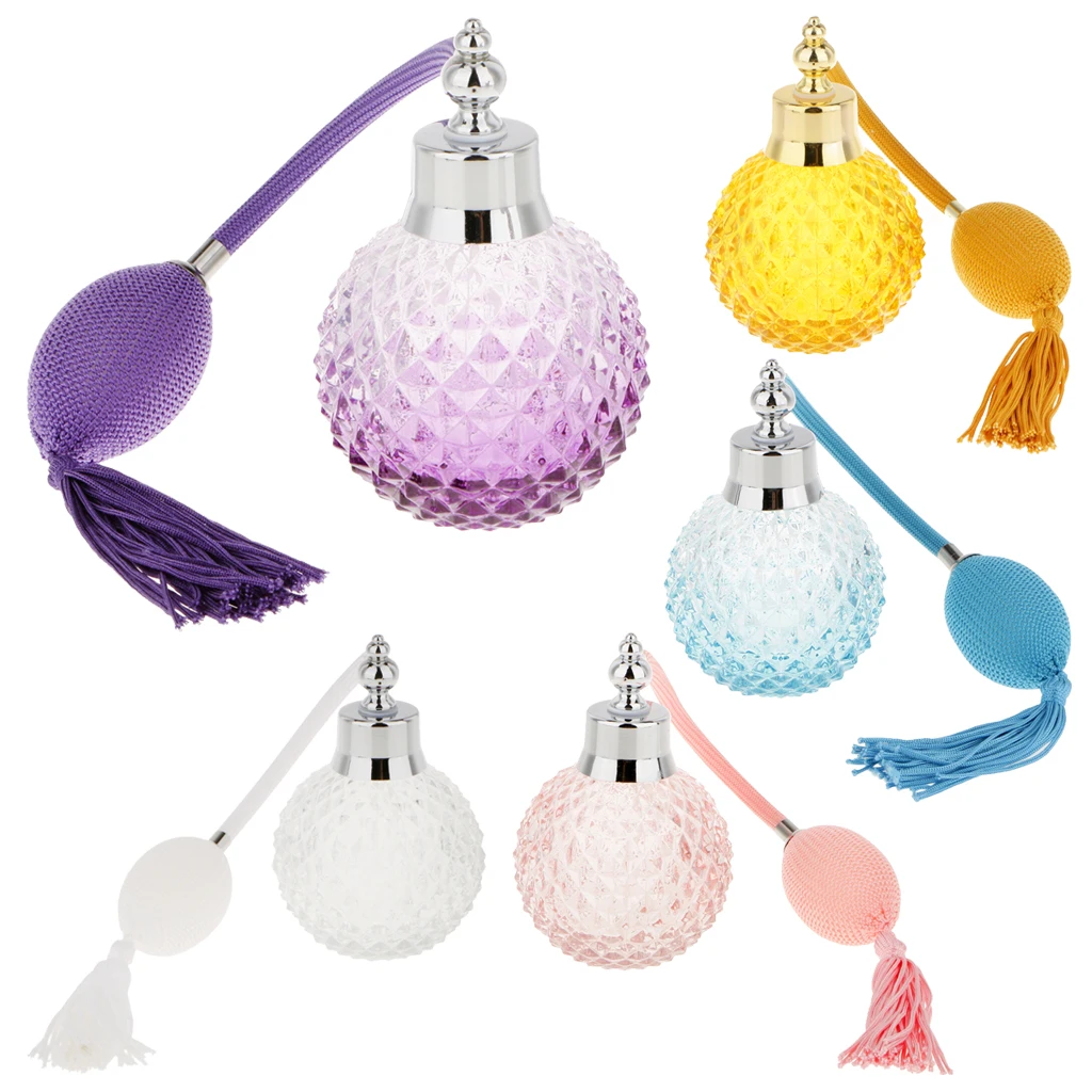 100 мл пустой стеклянный флакон для духов с длинной лампой парфюма кисточкой