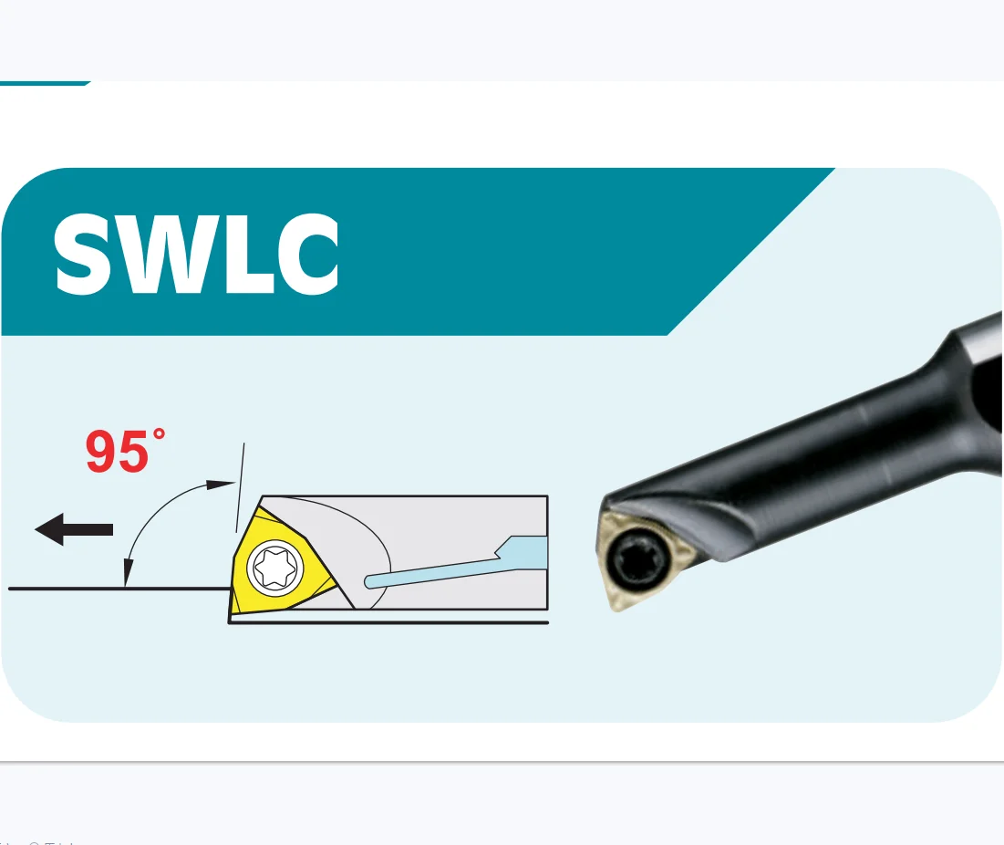 SWLCR02 FSWL108RS  FSWL110R FSWL116R Boring Bars  Internal Turning Tool  WCMT020102 WCMT020104 Carbide Inserts 10pcs