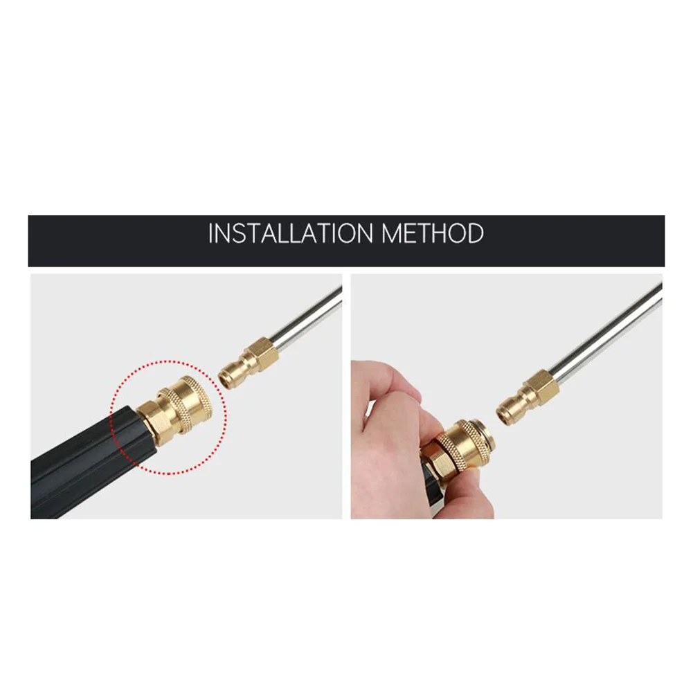 Удлинительная палочка для мойки высокого давления Турбонасадка 1/4 дюйма