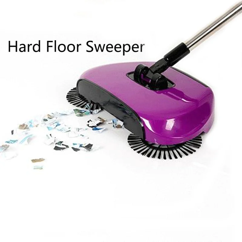 

Stainless Steel Sweeper Push Type Magic Broom Duster Handle Household Vacuum Cleaner Hand Push Sweeper Sweeping Tool
