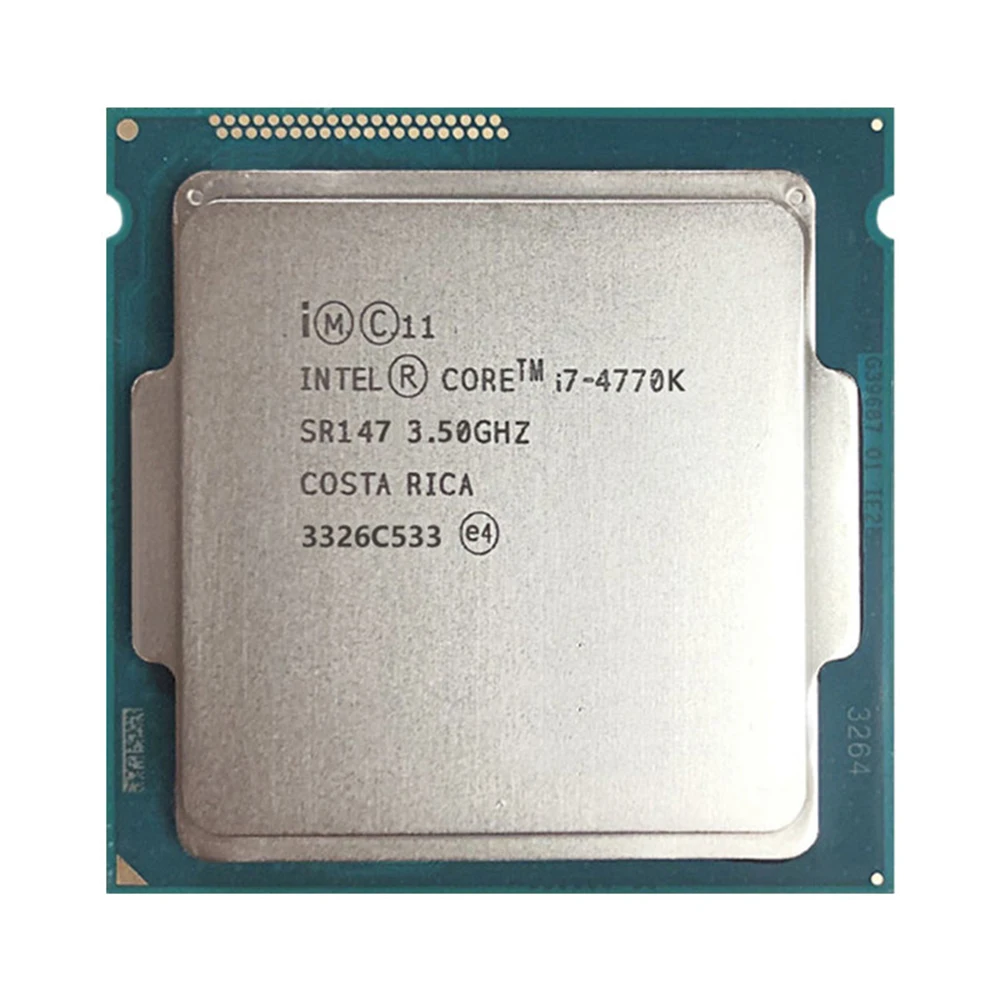 

Intel Core i7-4770K i7 4770K i7 4770 K 3.5 GHz Quad-Core Quad-Thread CPU Processor 84W LGA 1150