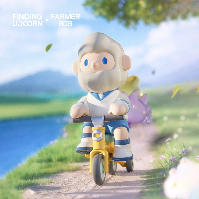 Фото FINDING UNICORN FARMER BOB Flash Back Series слепая коробка игрушки Kawaii аниме фигурка-сюрприз Mystery Box куклы подарок №2