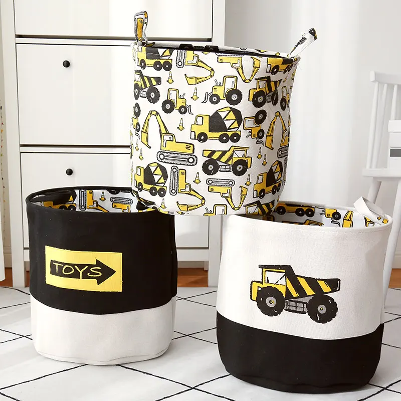 

Children's Toy Storage Bucket Clothes Folding Laundry Basket Storage Bucket Dirty Clothes Storage Rack