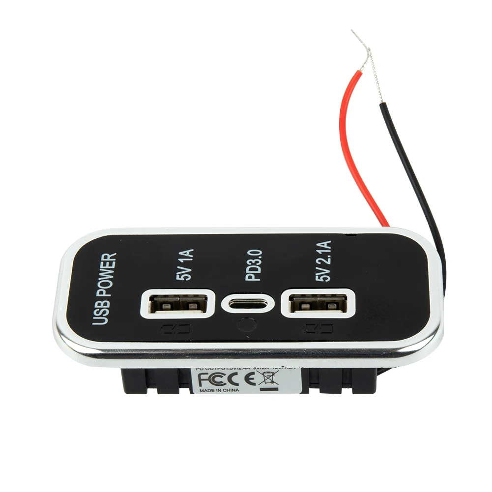 

Tablet For Mobile Phone Power Adapter Car Charger Socket Blue LED Indicator Car Accessories Wide Compatibility