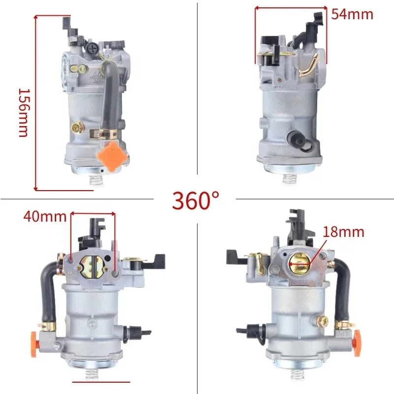 Новая модель 168F GX160 GX200 3-5 кВт подходит для водяного насоса