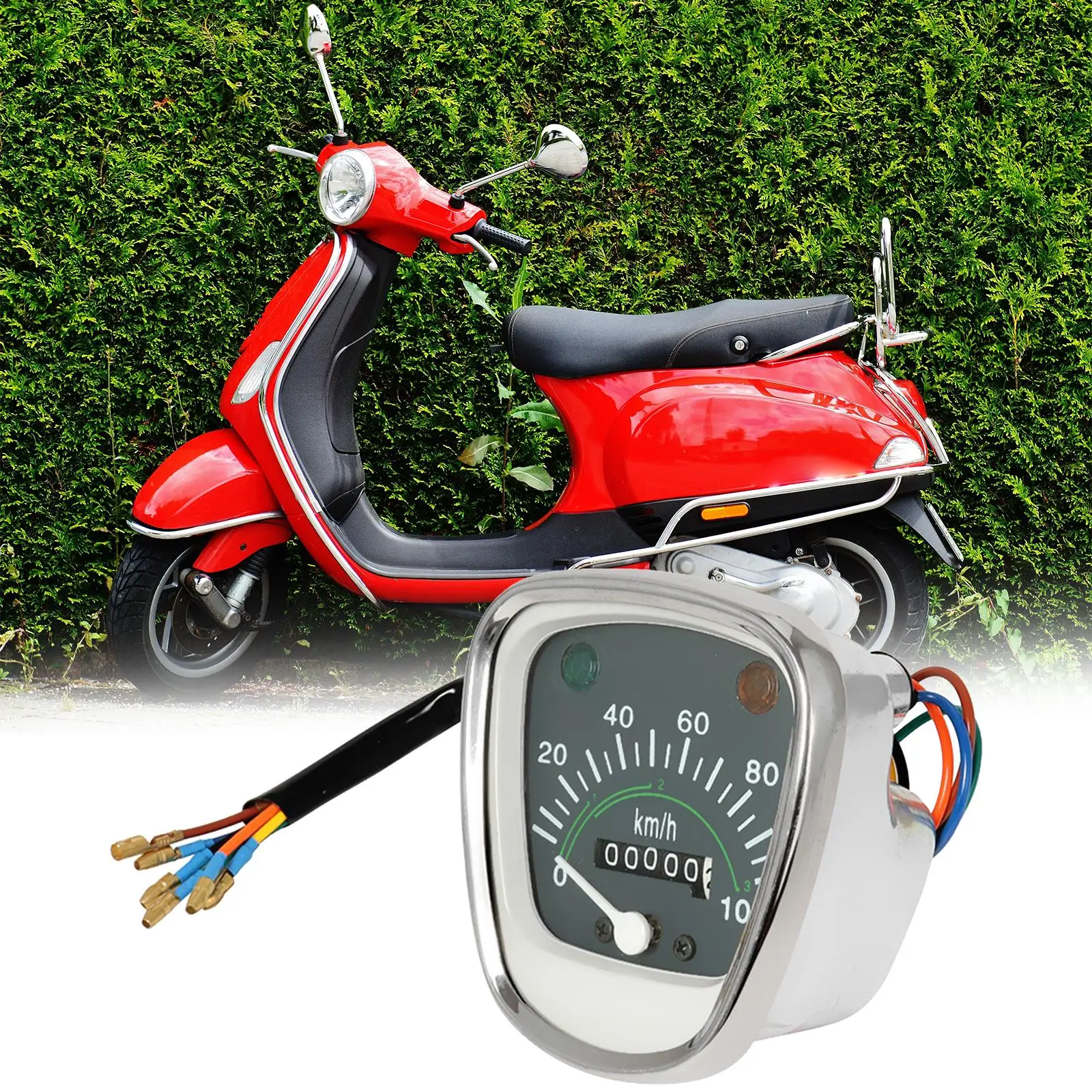 

Motorbicycle Instrument Odometer 1.7W Bulb Lighting Gauge Speedometer Accessories C70 Universal for Motorbike Modification