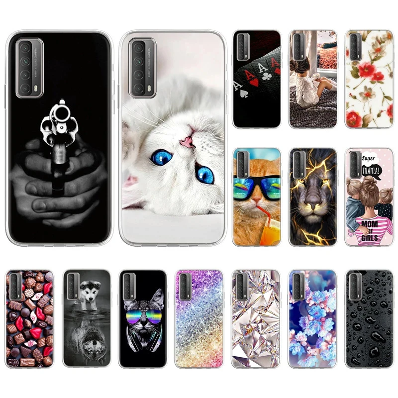 

TPU Case For Huawei Mate 20 Lite Case For Huawei P Smart 2021 Z Y9 Prime Honor 9X Mate 20 Pro Soft Silicone Covers Phone Fundas