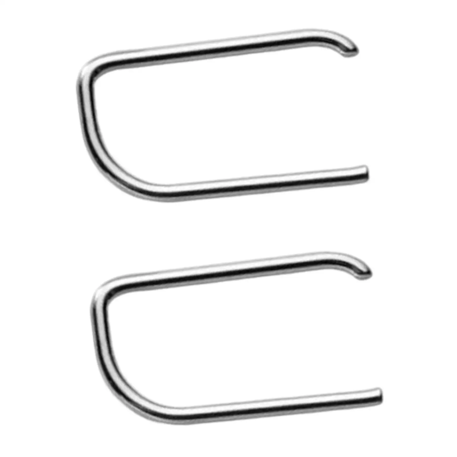 Solid 925 Sterling Argent Earrings Full Strip Staples Fashion Ear Studs Bar Studs Ear Jewelry for Women Girls Birthday Gifts images - 6