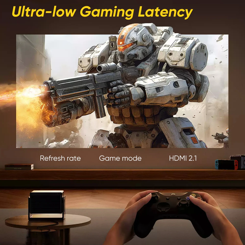 Лазерный проектор Dangbei S7 Ultra Max 4K, 5800 CVIA, 240 Гц, игровой режим с двойной диафрагмой IRIS, контрастность UHD для коммерческого и домашнего кинотеатра (art.: 3920d96ea2a2e) - 3920d96ea2a2e