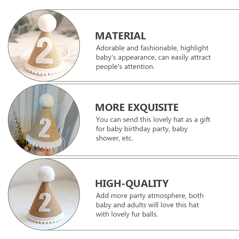 Шляпа для дня рождения детские повязки на голову шапки реквизит фотосессии