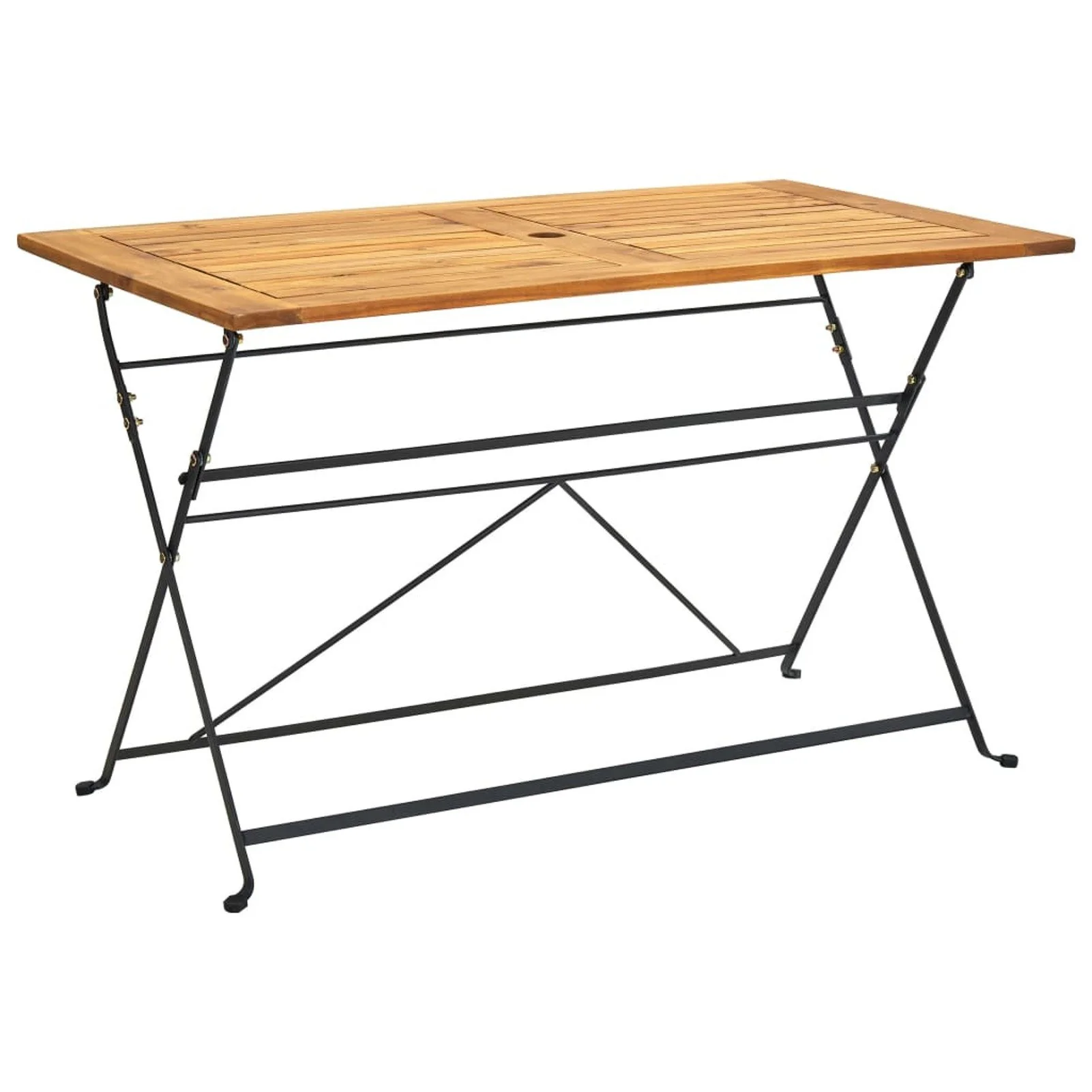 

Folding Garden Table 47.2"x27.6"x29.1" Solid Acacia Wood