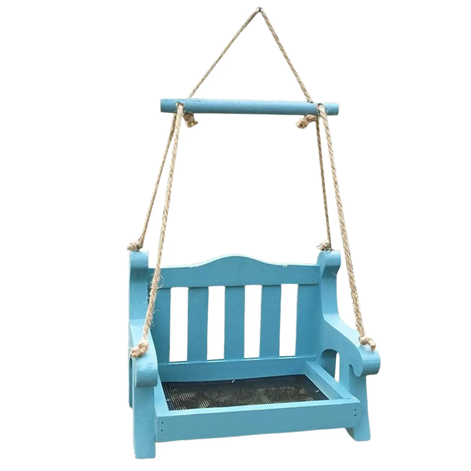

Swing Chair Bird Feeder Parrot Food Holder Garden Hanging Swing Bird Feeder For Outdoor Courtyard Yard Wild Birds Feeding