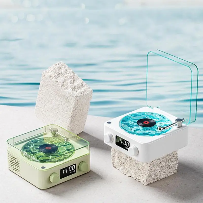 Многофункциональный Ретро-проигрыватель записей поворотные столы стильный