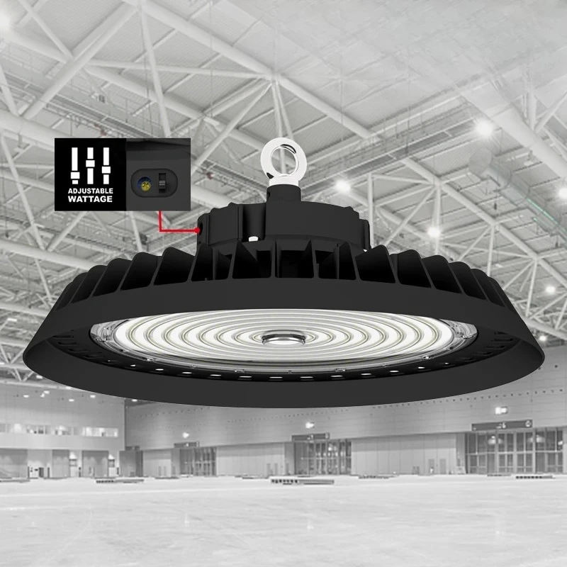 Промышленные светильники для складов IP65, водонепроницаемые, 60W 100W 150W 200W 240W, светодиодные UFO-светильники High Bay (art.: 3920daeaa9fcb) - 3920daeaa9fcb