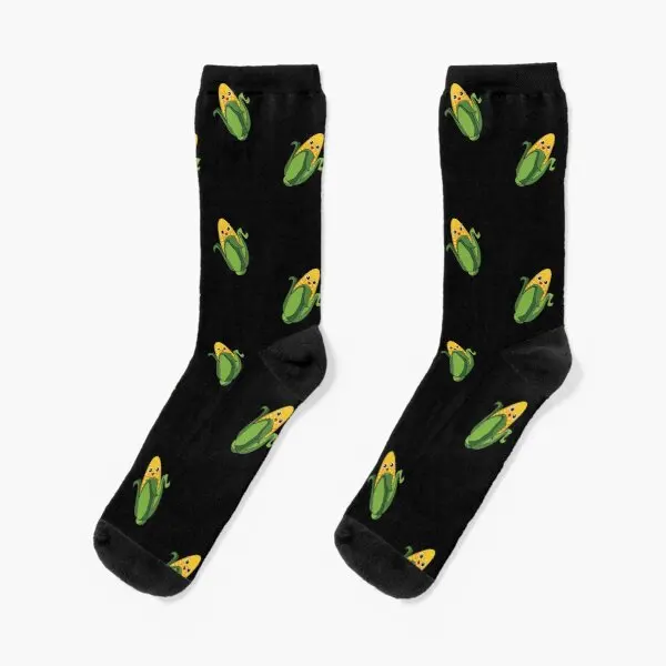 

Детские короткие носки Corn Baby, удобные мужские, черные, спортивные, зимние, лучшие, дышащие, Осенние, хлопковые, женские, милые, с рисунком для ...
