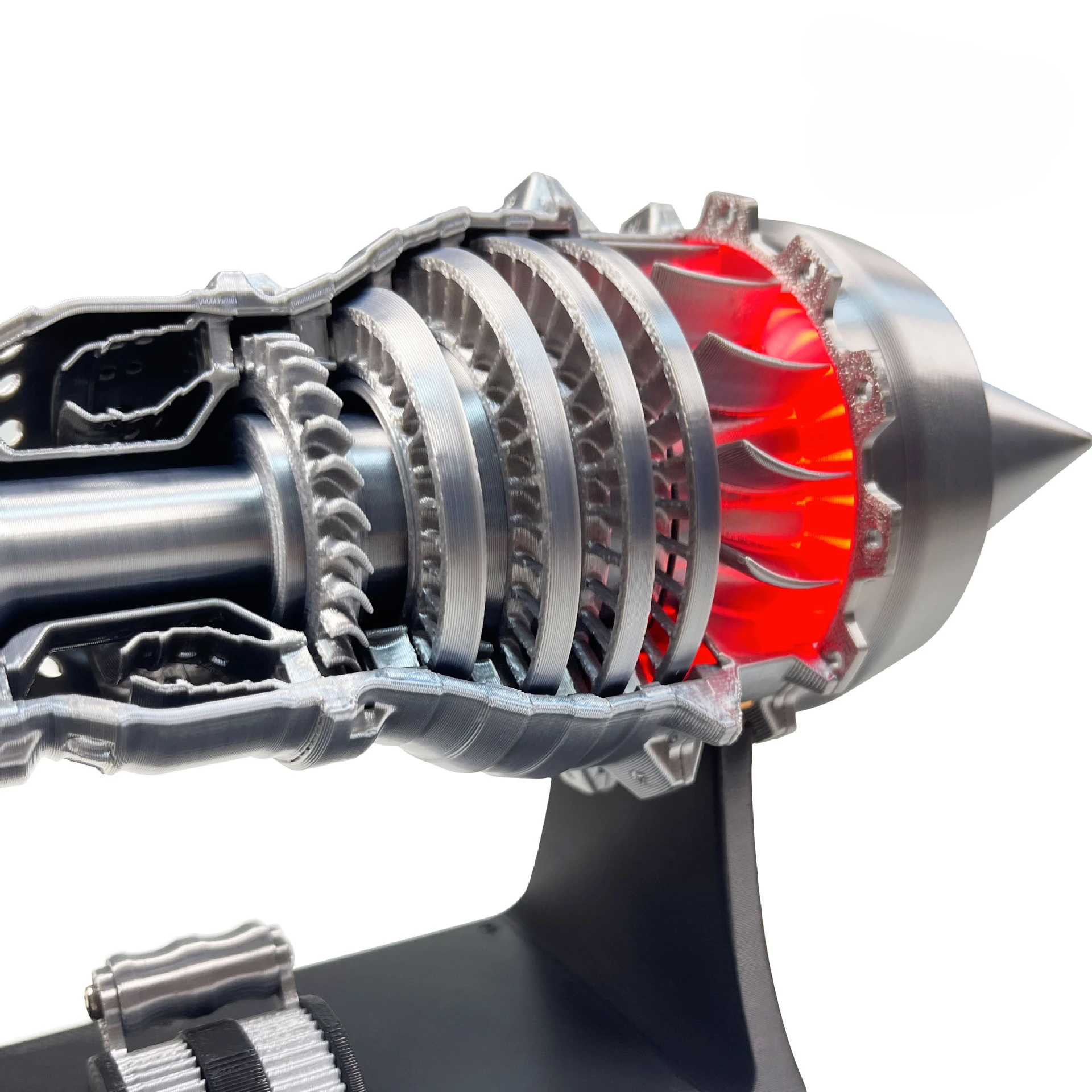 3D-печать имитационная модель двигателя самолета может запускать игрушечную