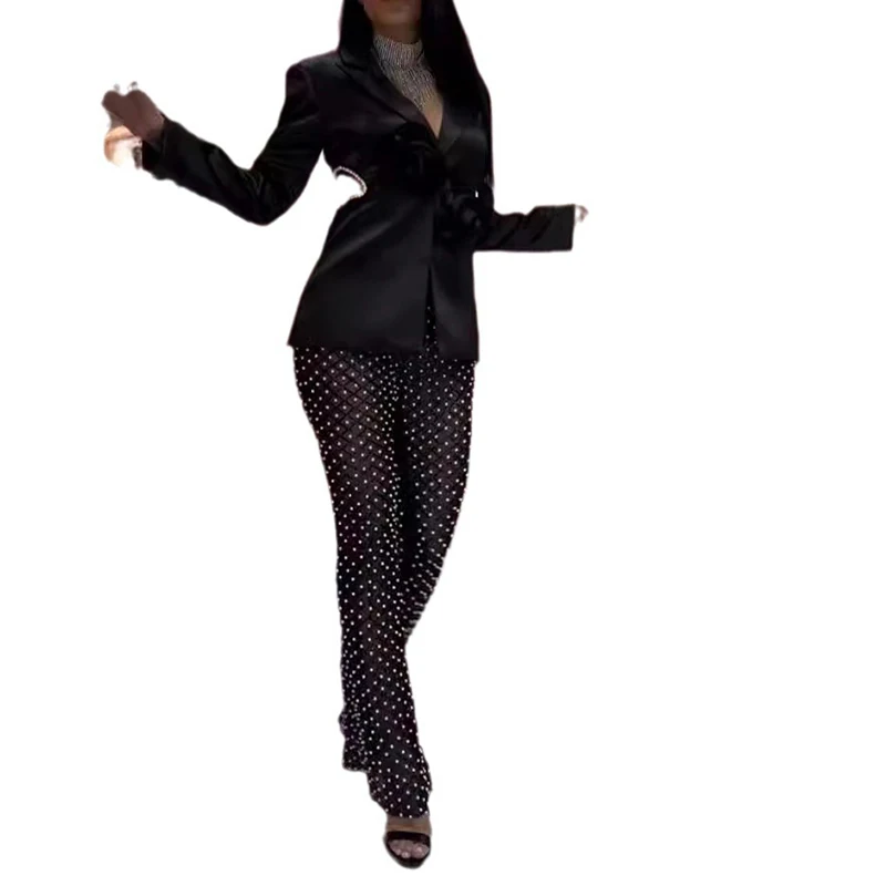 [ZOCI] 2024 новый модный трехмерный ажурный сетчатый Модный облегающий пикантный