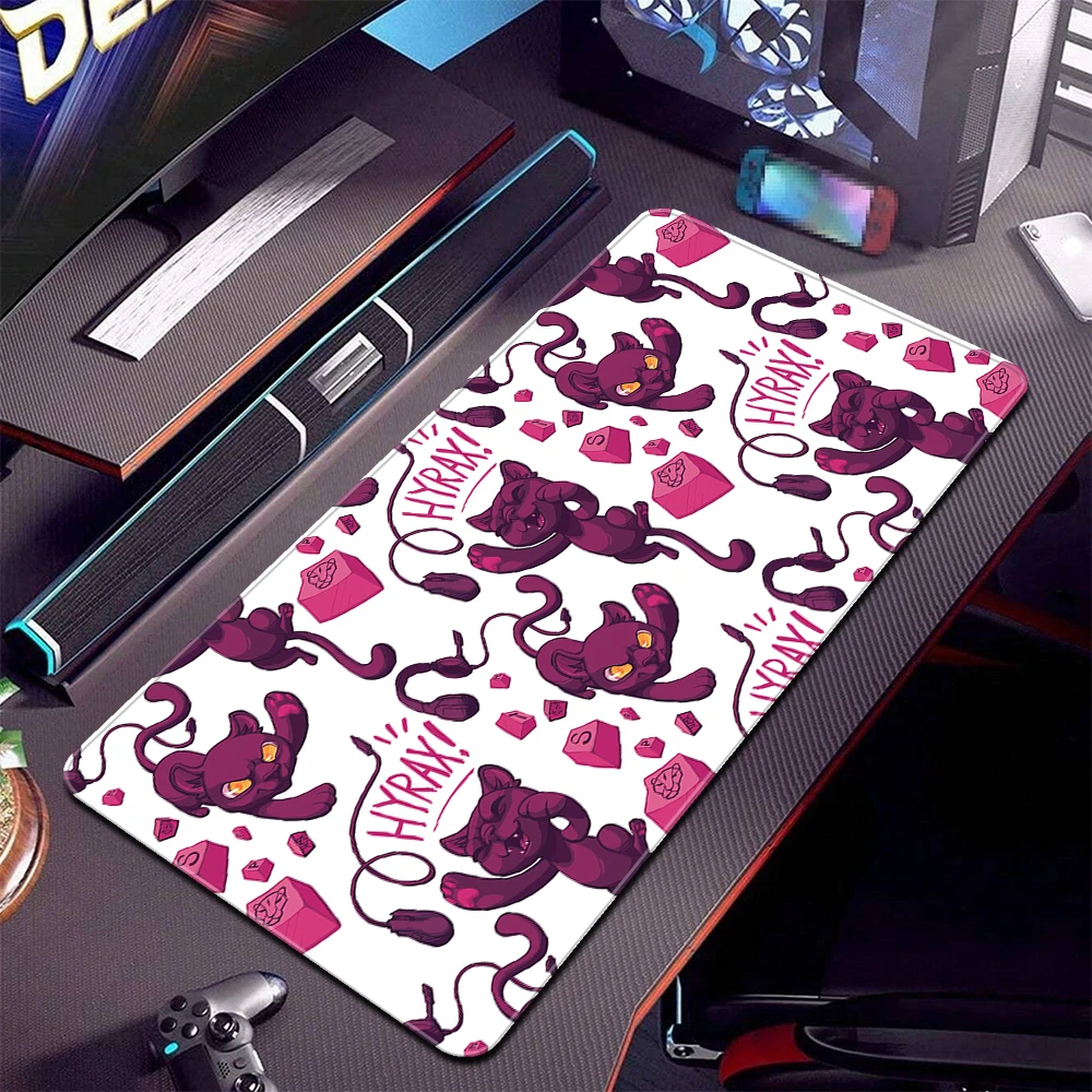 Коврик для мыши милый коврик Kawaii большой нескользящий офисный удлиненный