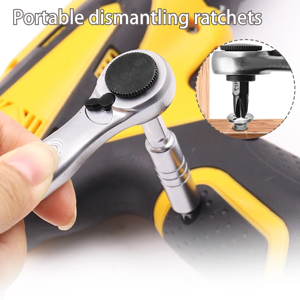 

Mini Ratchet Screwdriver Bits Drill Set Household Hand Tool Maintenances Tools Ratchet Wrench Set Hand Tools Home