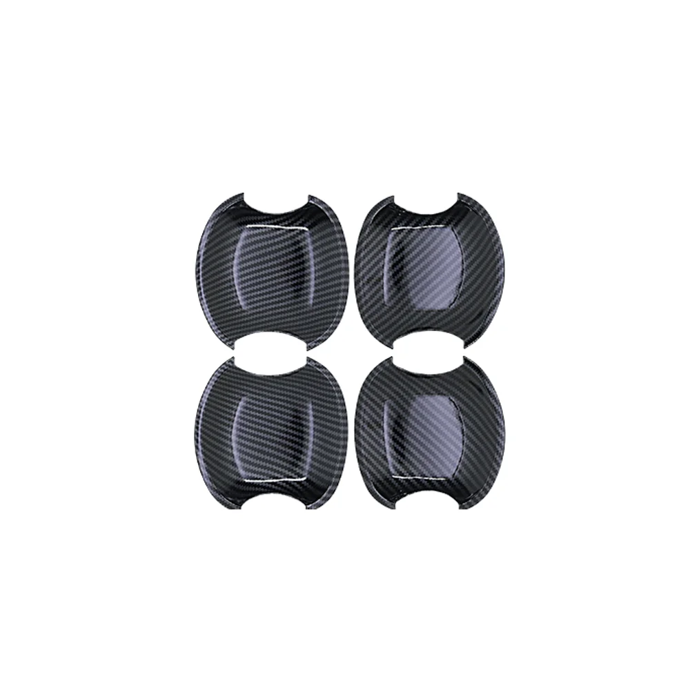 

Крышка дверной ручки для Toyota Corolla Axio Fielder E140 E150 2007 ~ 2013, 2008 2009 2010 2011 2012хромированная отделка, Набор колпачков из углеродного волокна, наклейки, аксессуары